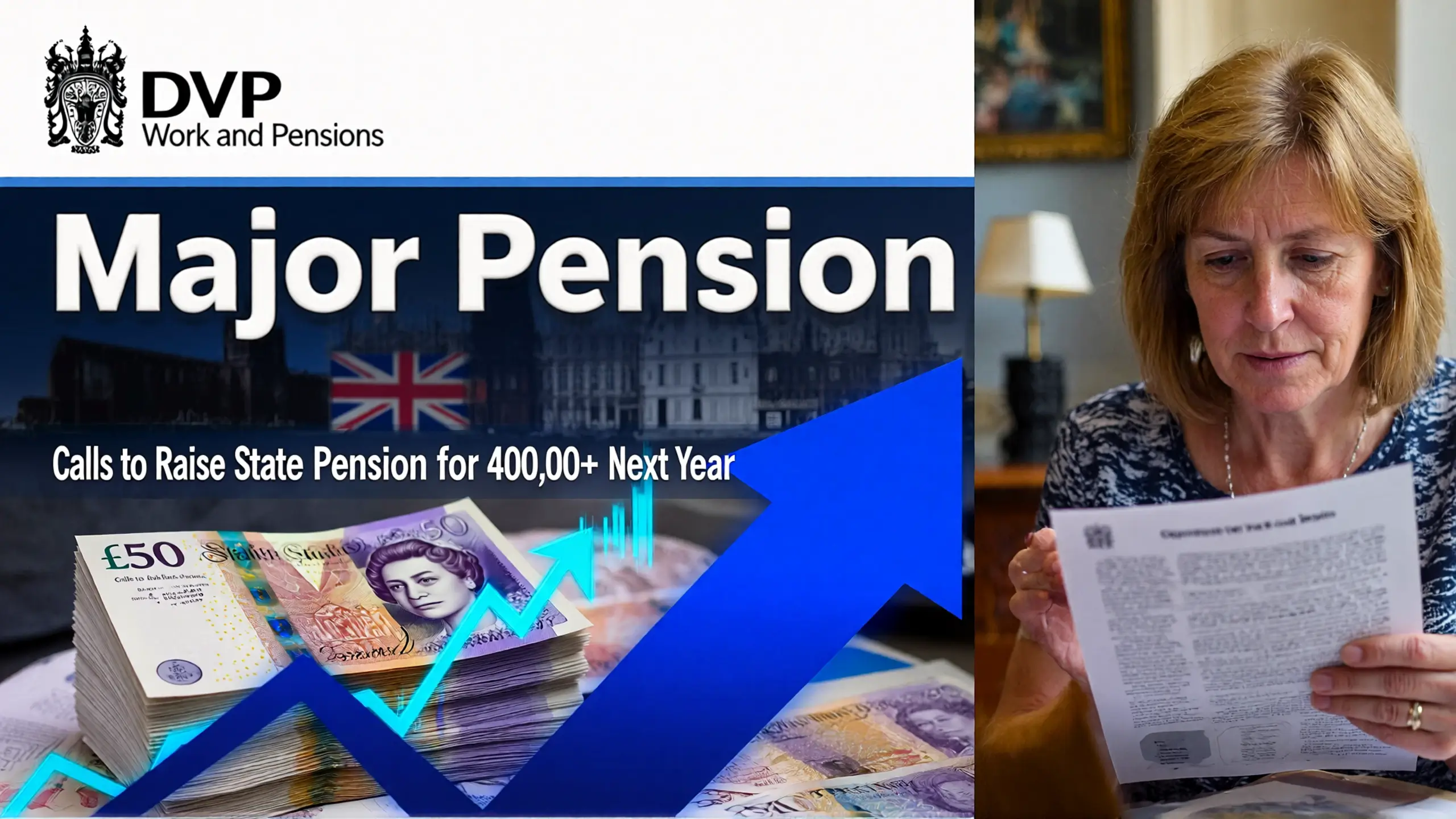 Major Pension Push: New Calls to Raise State Pension for Over 400,000 Next Year