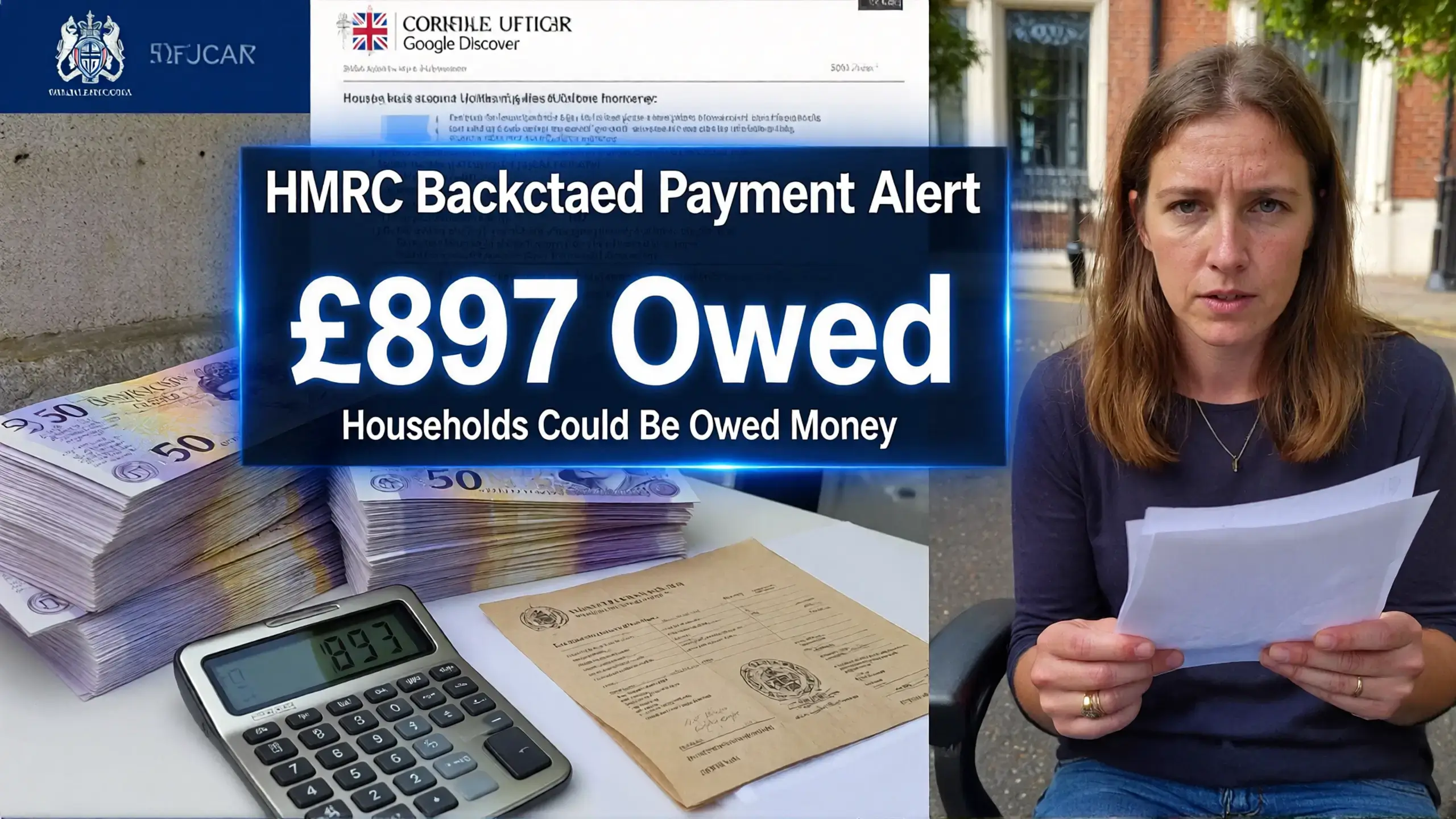 HMRC Alert: Households Could Be Owed £897 in Backdated Payments