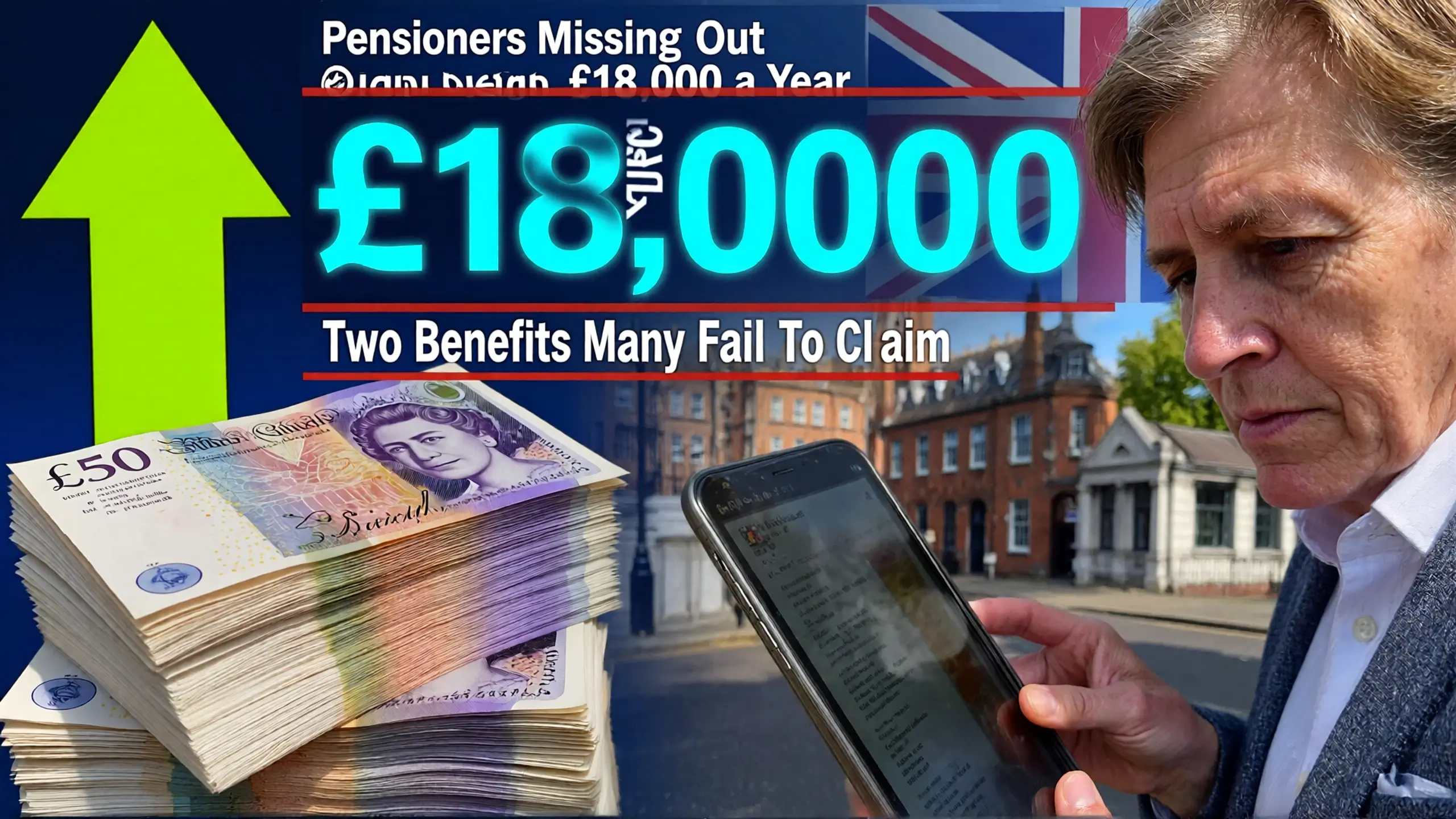 Pensioners Could Be Missing Out on £18,000 a Year by Not Claiming These Two Benefits