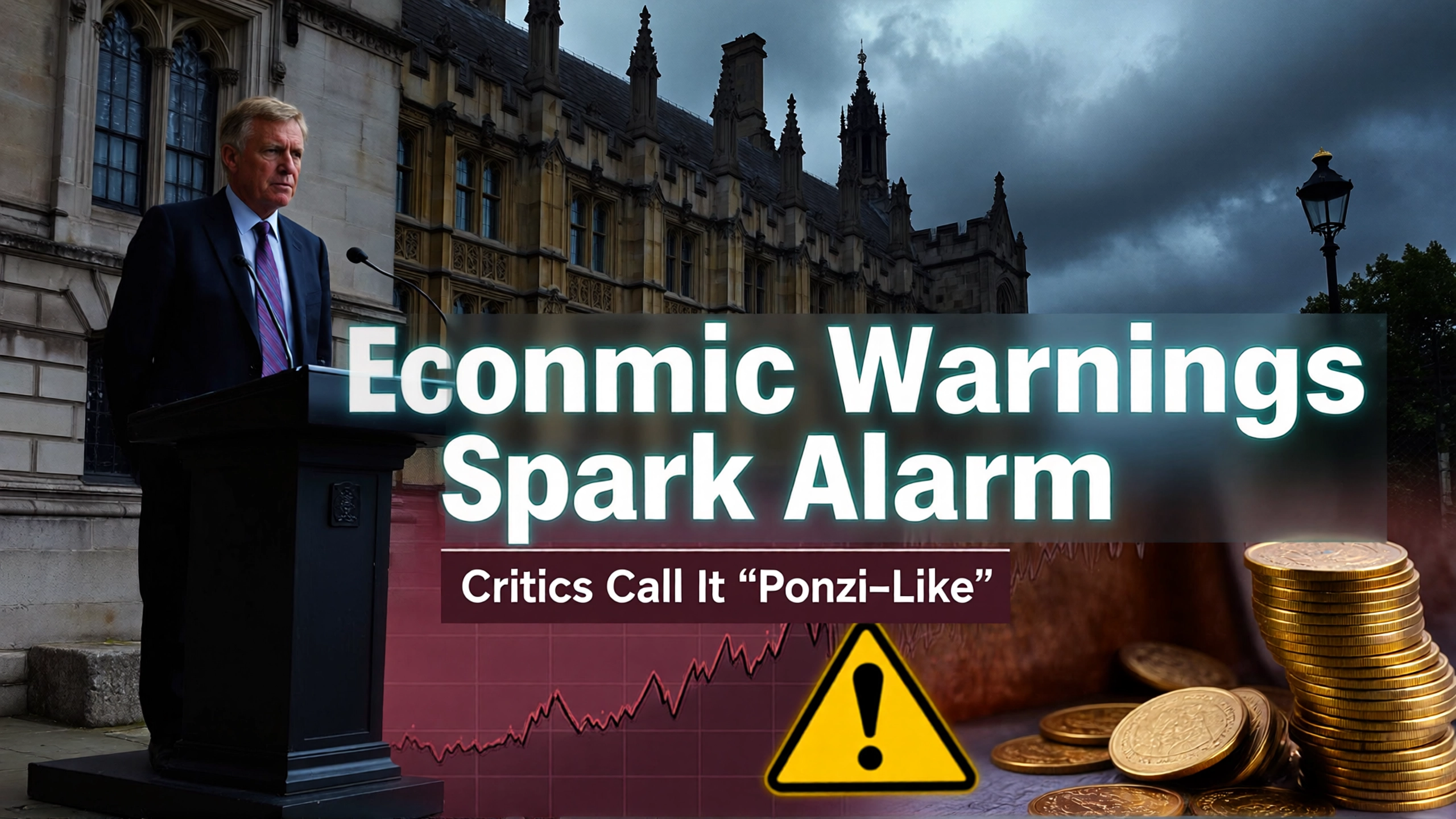 Rachel Reeves Under Fire Over ‘Ponzi-Like’ Economic Warnings — Critics Sound Alarm