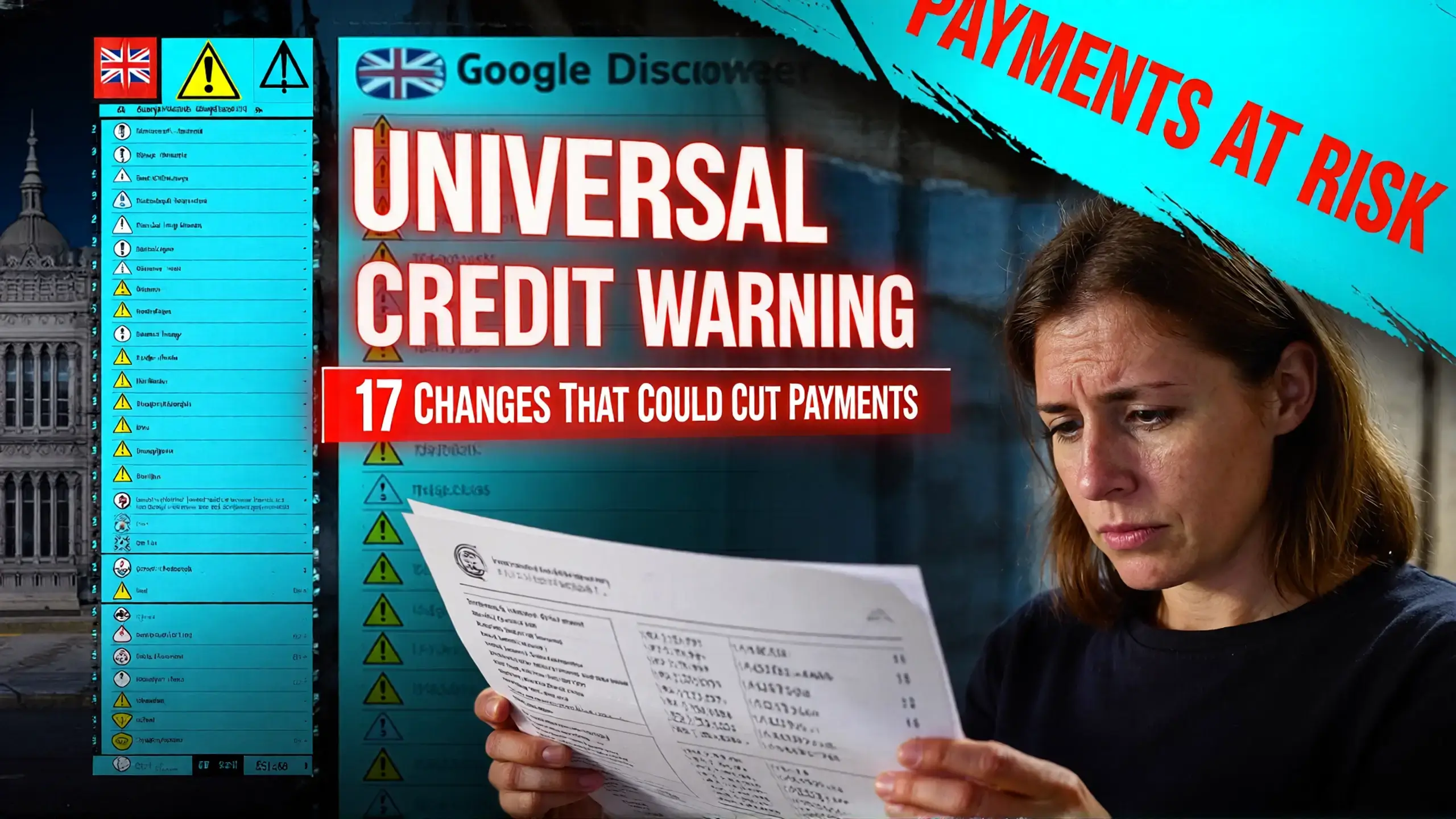 Universal Credit Cuts Risked by These 17 Changes — Full Warning Explained