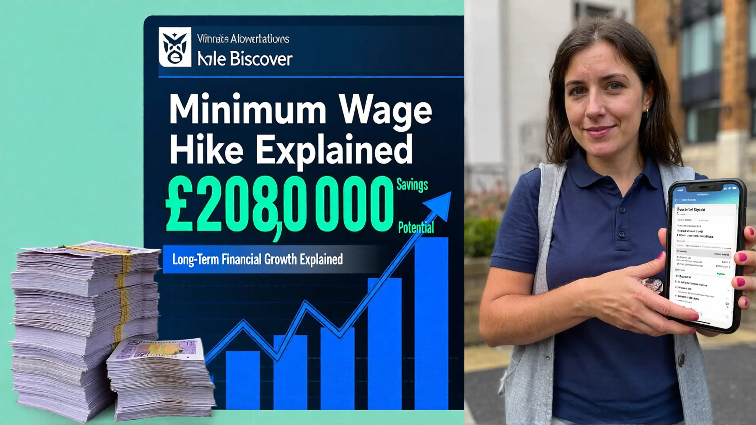 Minimum Wage Hike Could Help Workers Build a £208,000 Savings Pot — Here’s How