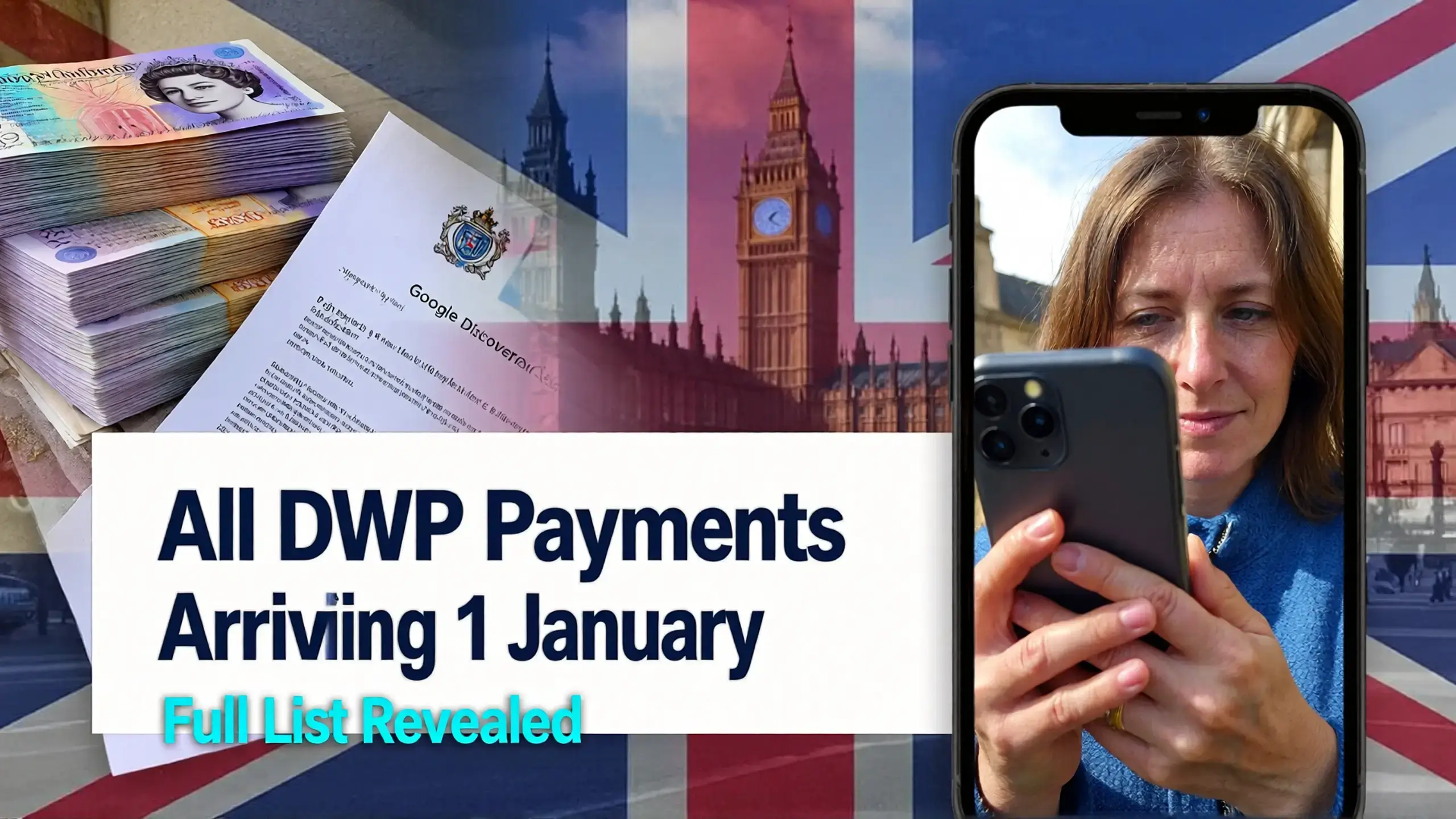 All DWP Payments Landing in Bank Accounts Before January 1 – Full List Revealed
