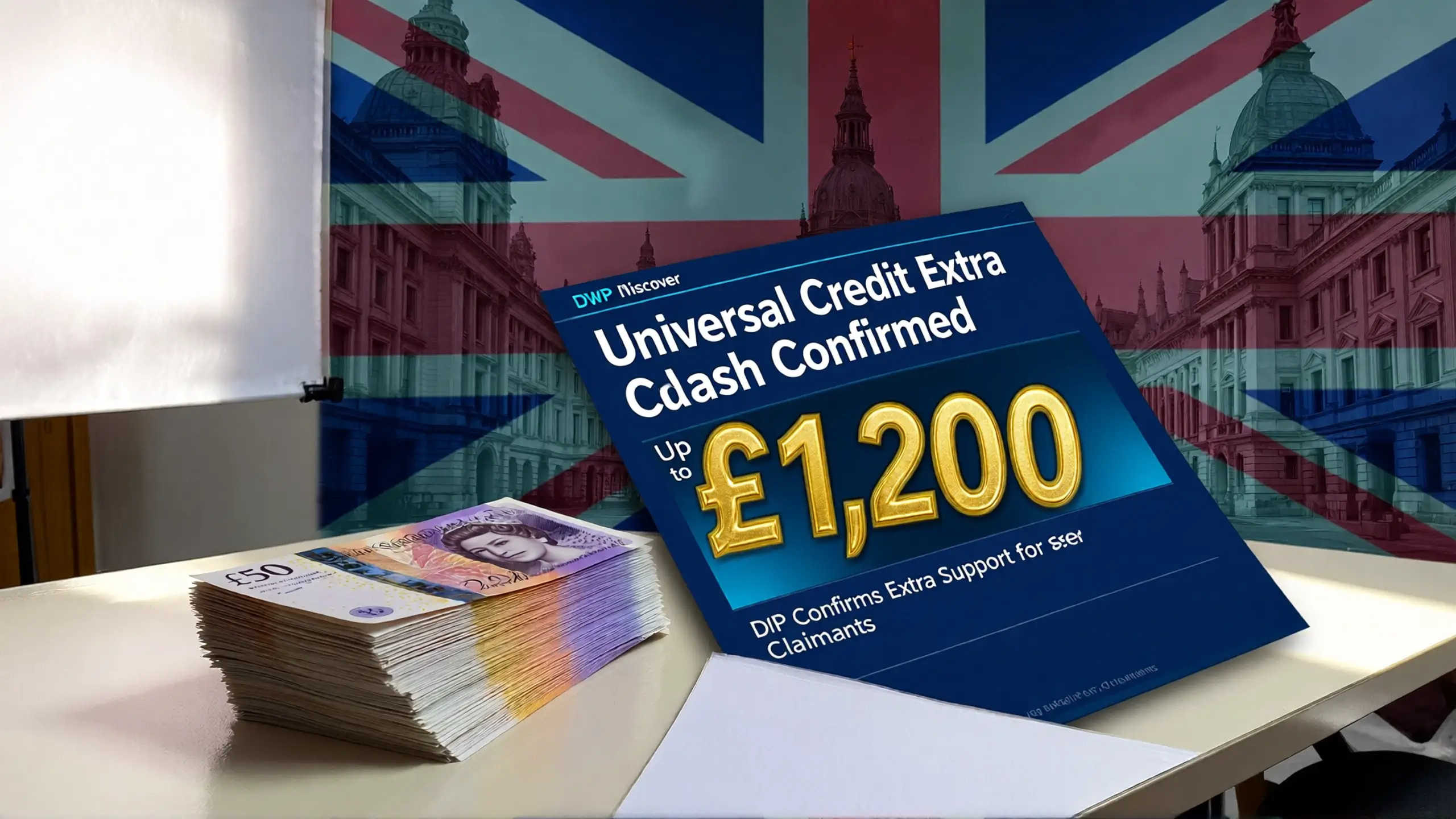 DWP Confirms Universal Credit Claimants Can Get Up to £1,200 in Extra Cash