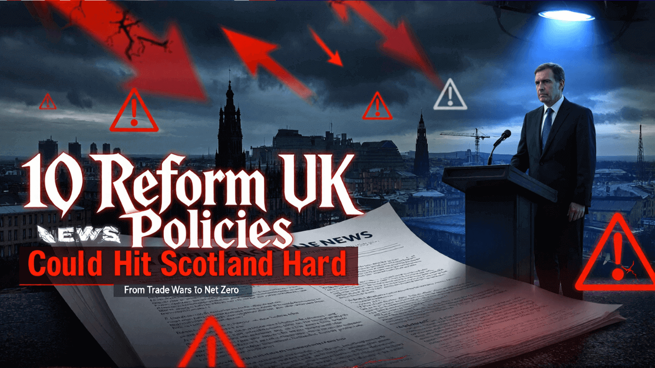 10 Reform UK Policies From Nigel Farage That Could Hit Scotland Hard – From Trade Wars to Net Zero