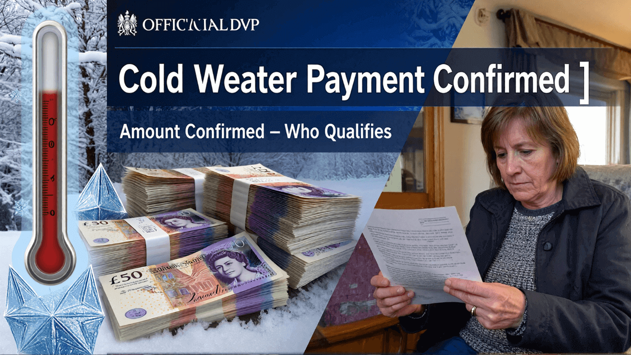 Cold Weather Payment: DWP Confirms Amount and Who Qualifies