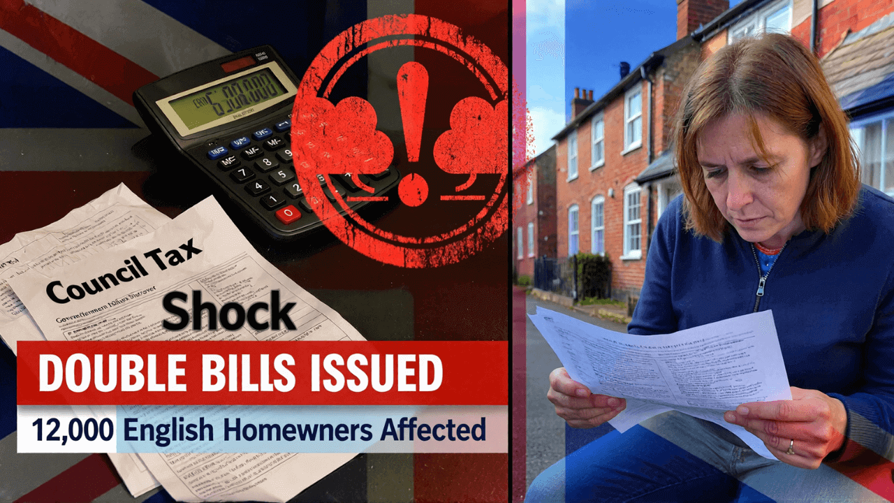 Council Tax Shock: 12,000 English Homeowners Hit With Double Bills