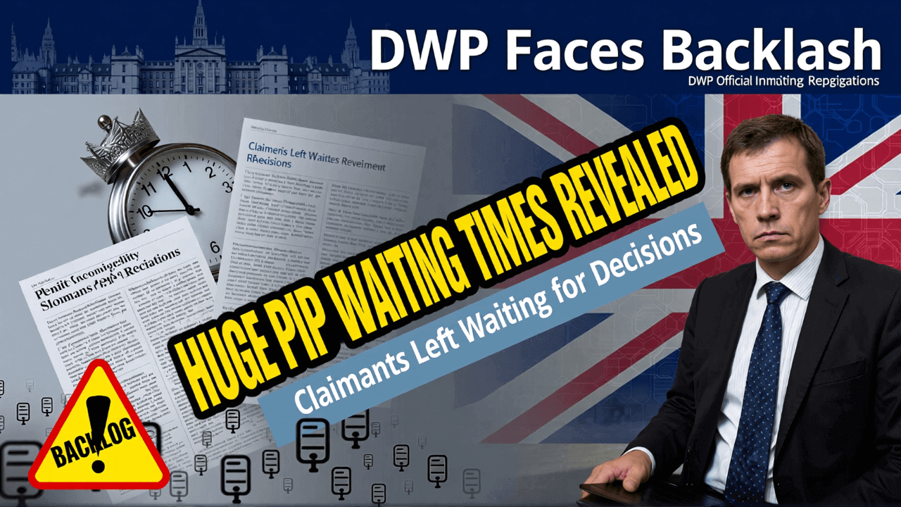 DWP Faces Backlash as Details Emerge of Huge PIP Claimant Waiting Times