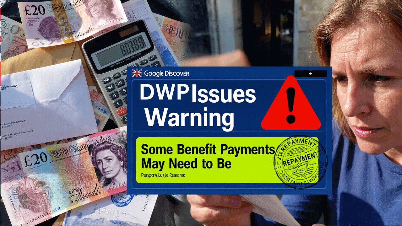 DWP Issues Warning: Some Benefit Payments May Need to Be Repaid