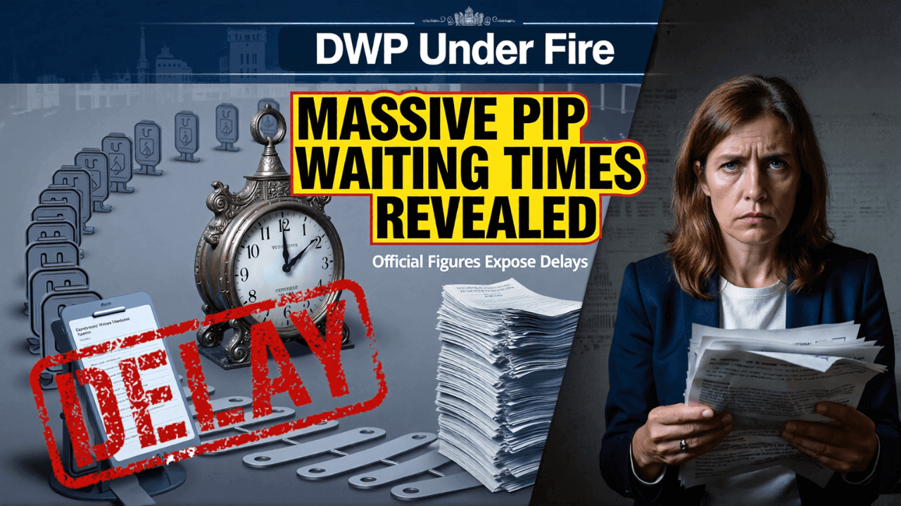 DWP Under Fire as Official Details Reveal Massive Waiting Times for PIP Claimants