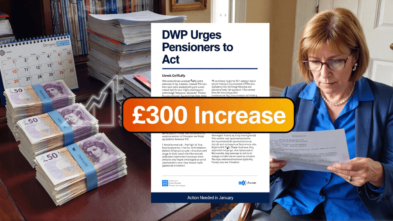 DWP Urges State Pensioners to Act in January to Receive £300 Increase