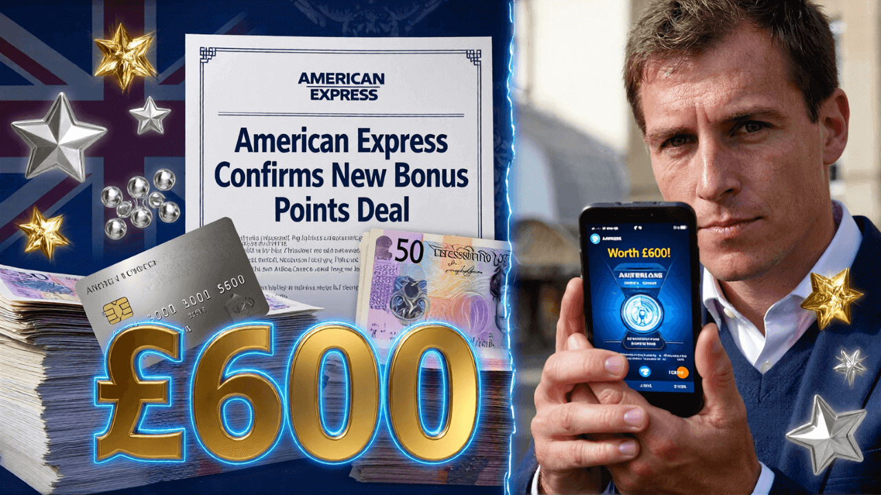 American Express Confirms New Bonus Points Deal Worth £600