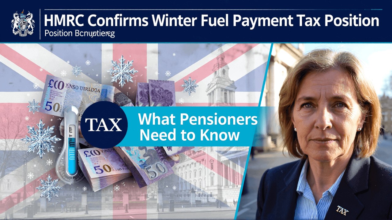 HMRC Confirms Winter Fuel Payment Tax Position – What Pensioners Need to Know