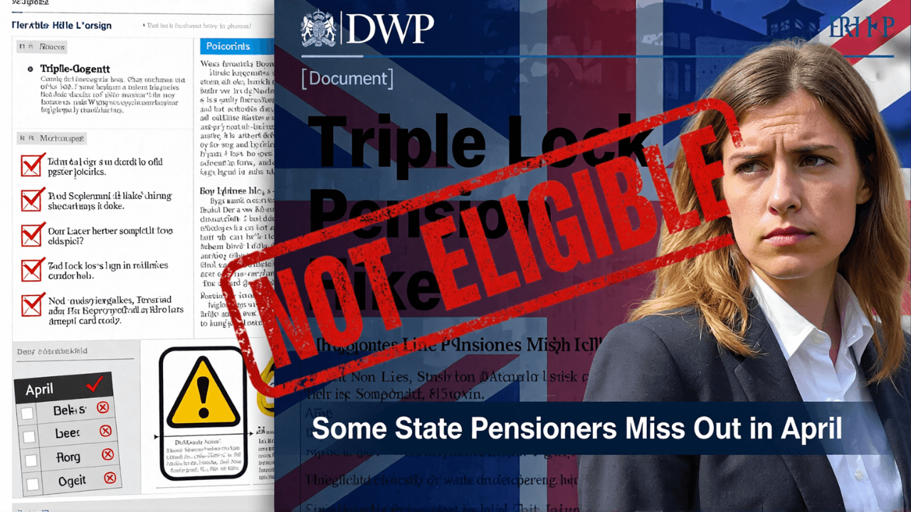 These groups of state pensioners are not eligible for TRIPLE LOCK HIKe in april