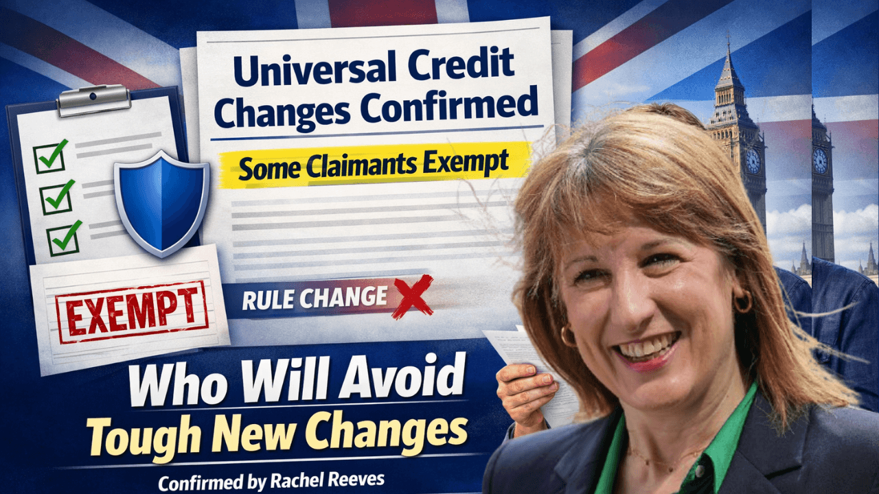 Universal Credit Claimants Who Will Avoid Tough New Changes – Rachel Reeves Confirms