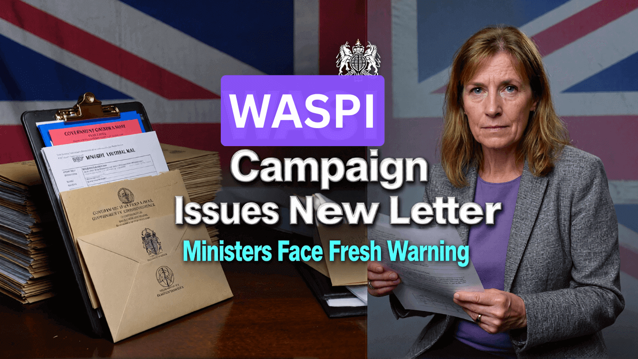 WASPI Campaign Sends New Letter as Ministers Face Fresh Warning