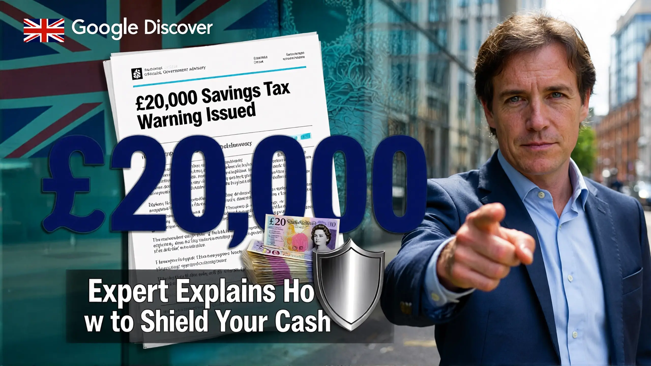 £20,000 Savings Tax Warning Issued — Expert Explains How to ‘Shield’ Your Cash