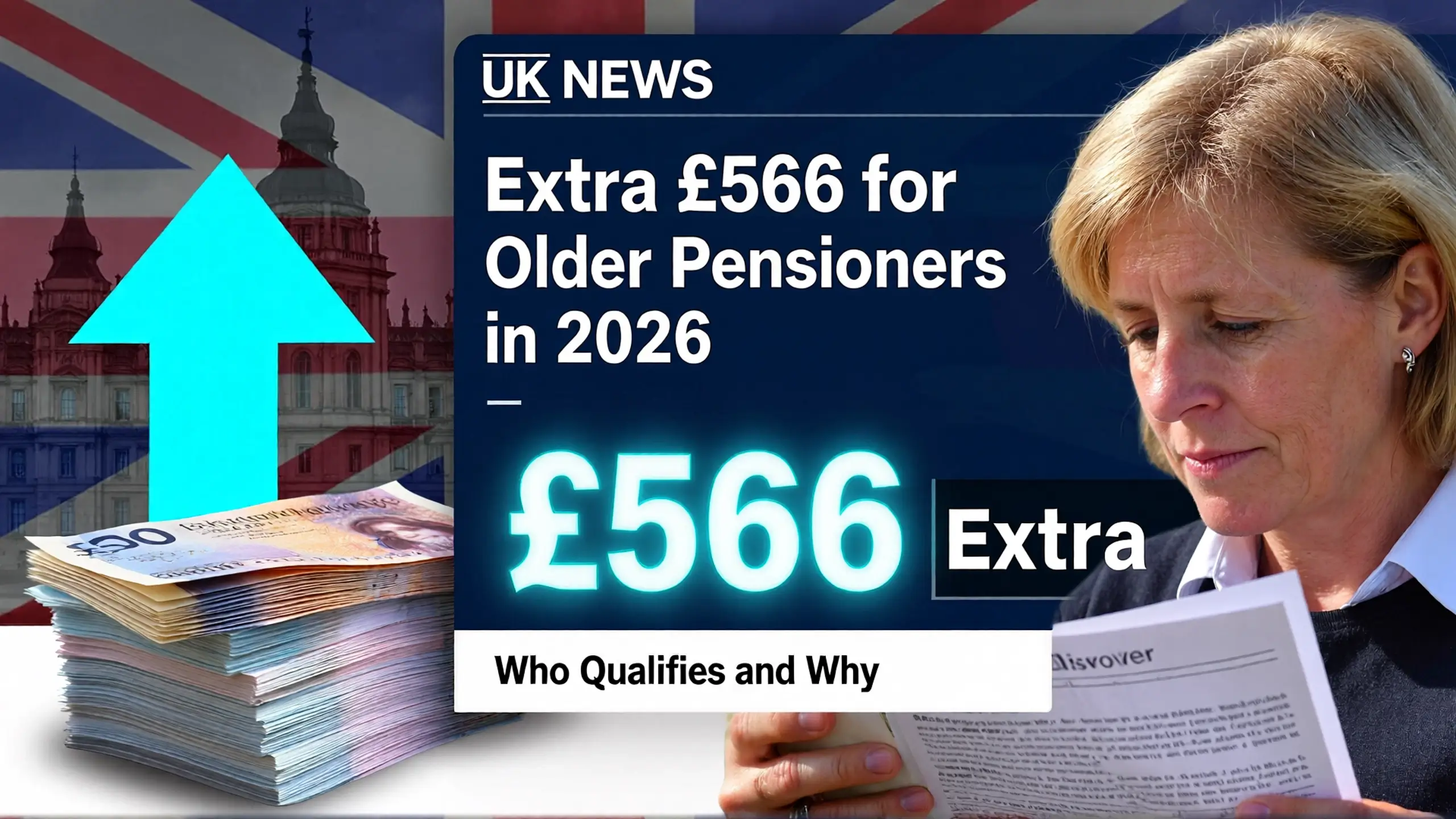 Extra £566 for Older Pensioners in 2026 – Who Qualifies and Why